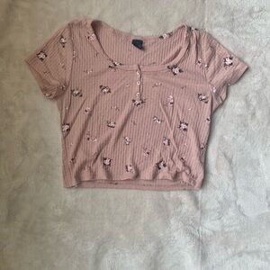Floral Crop Top